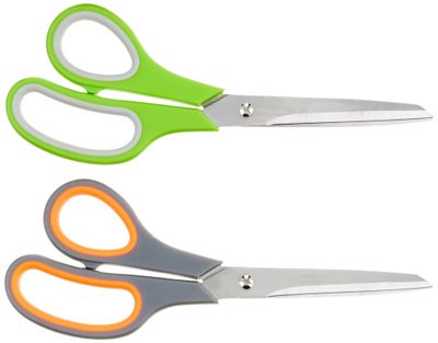 AmazonBasics Office scissors · pair: Alternate view of the scissors.