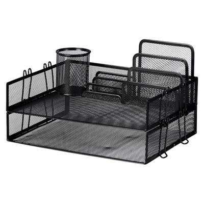 AmazonBasics Mesh desk organizer bundle: Alternate view of the same bundle.