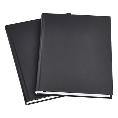 AmazonBasics Professional journals · set of 2: The two black hardcover journals.